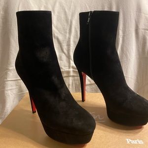 Christian Louboutin Black Bianca Booty